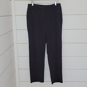 TANJAY size 8 black dress pants straight leg